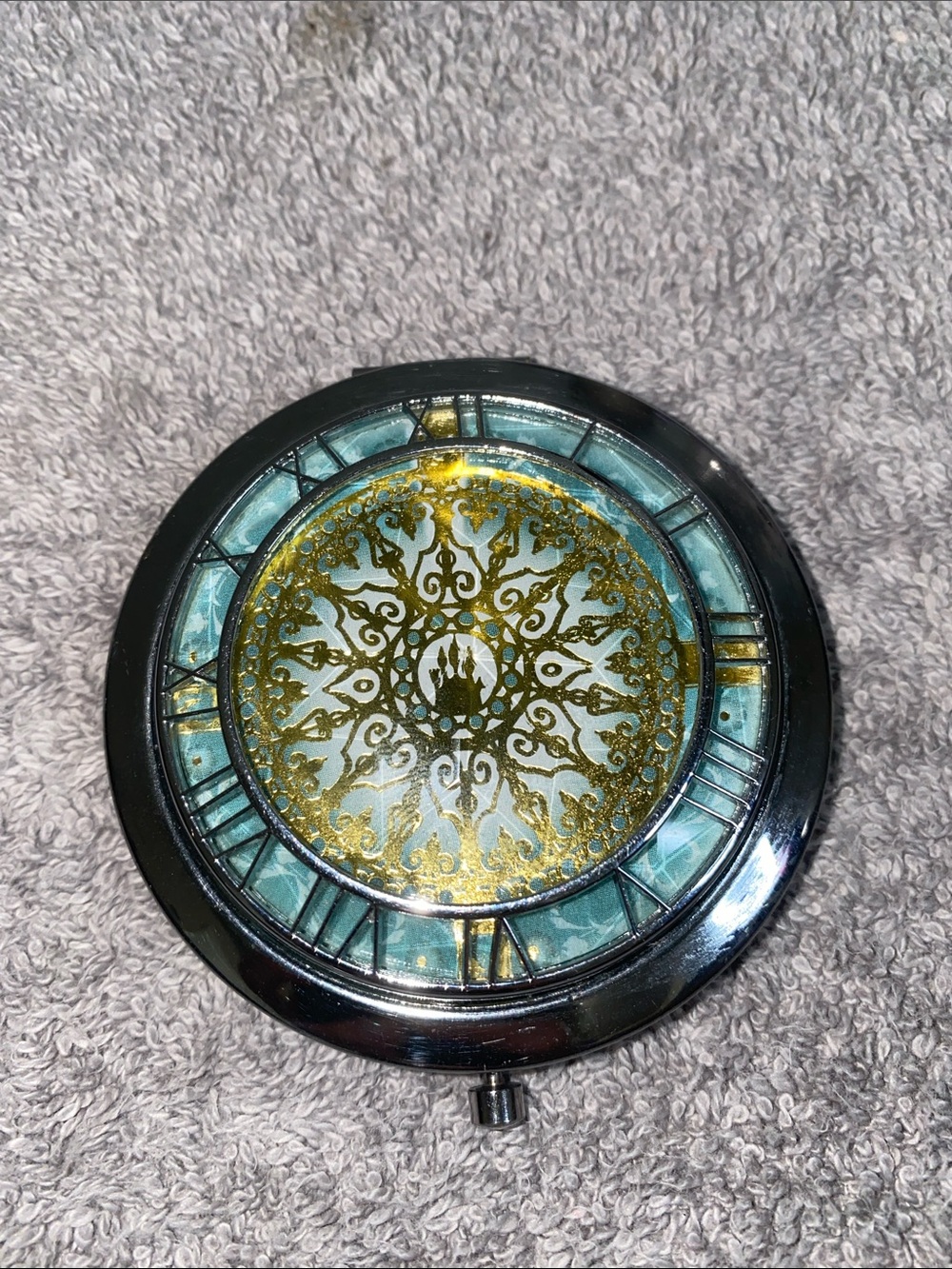 💋Sephora Disney Cinderella Stroke Of Midnight Compact Mirror Limited Edition!